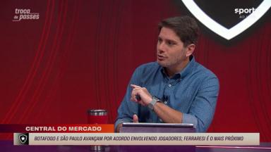 Felipe Diniz critica possível troca entre Botafogo e São Paulo: 'Alvinegro sai perdendo'