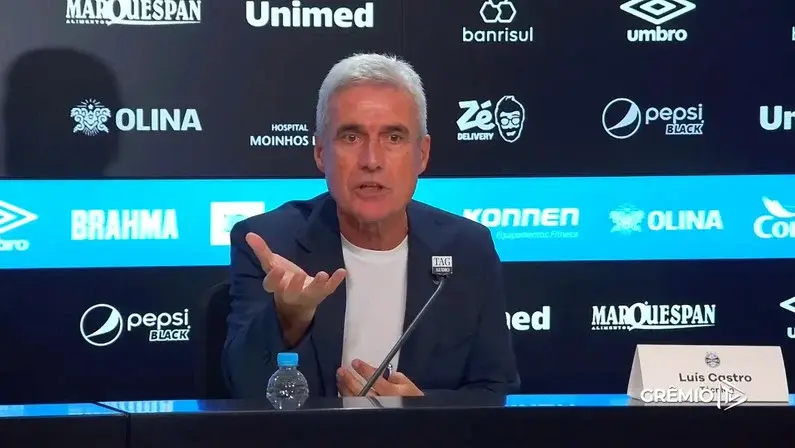 Luís Castro explica saída do Botafogo e justifica novo desafio no Grêmio