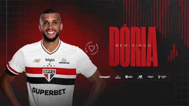 Dória retorna ao São Paulo após passagem pelo Botafogo Dória retorna ao São Paulo após passagem pelo Botafogo