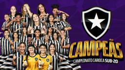 VÍDEO: Botafogo divulga bastidores de título carioca feminino sub-20 sobre o Fluminense