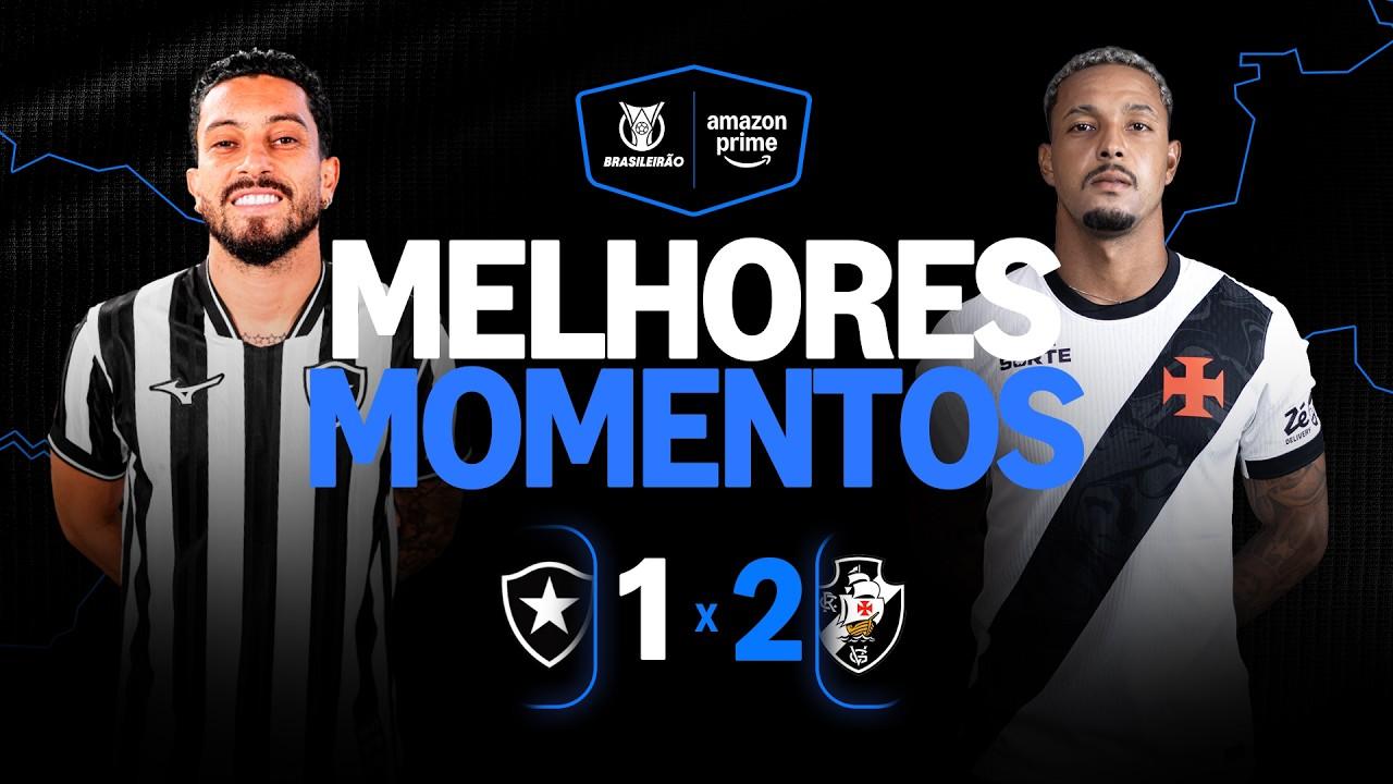 Botafogo tropeça em casa e perde clássico para o Vasco no Brasileirão