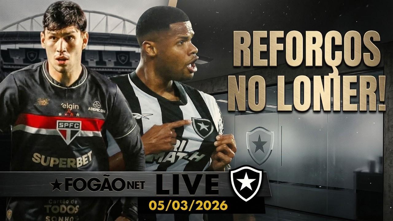 Ferraresi e Júnior Santos chegam ao Rio para assinar com o Botafogo