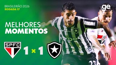 Jordan Barrera garante empate do Botafogo com o São Paulo nos acréscimos