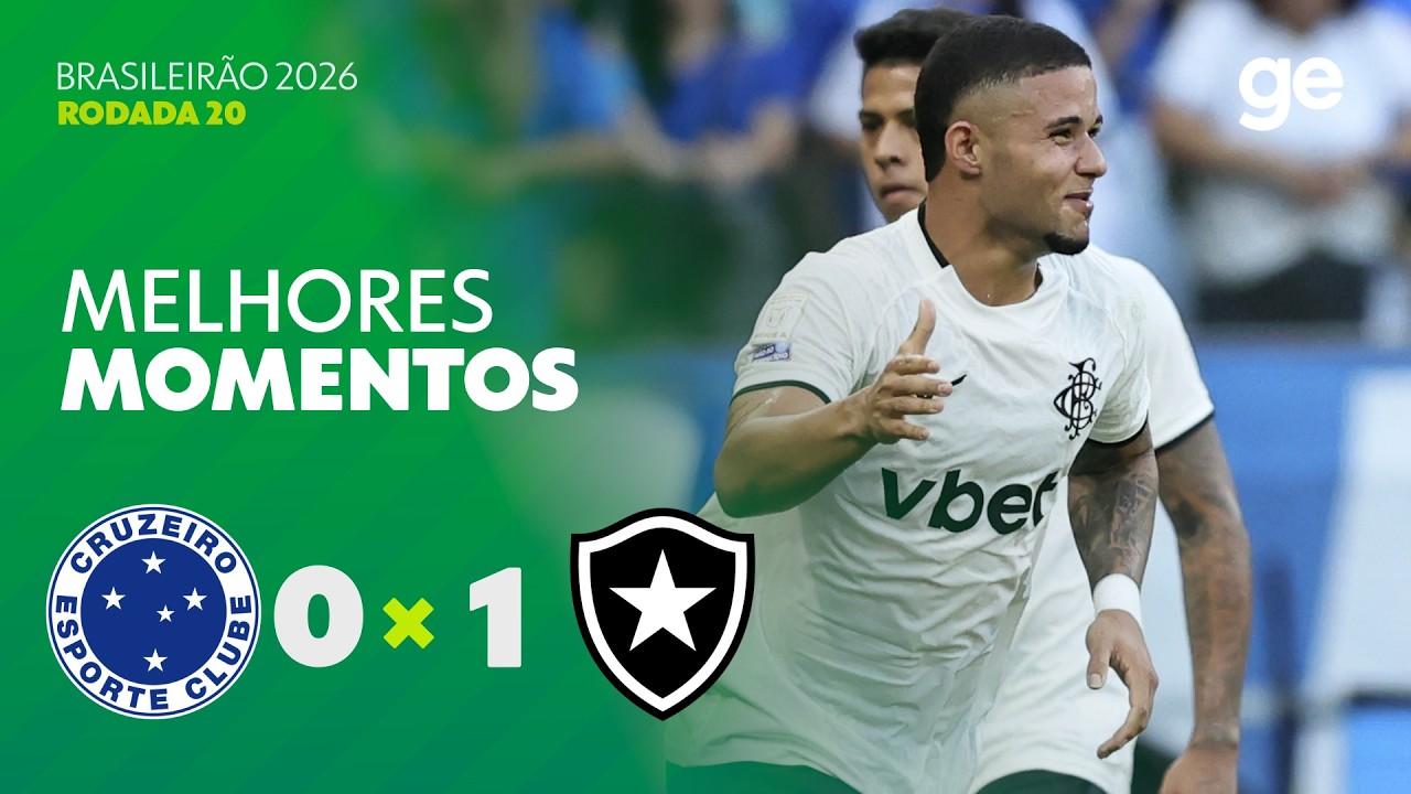 Botafogo vence o Cruzeiro no Mineirão e quebra tabu de dez anos