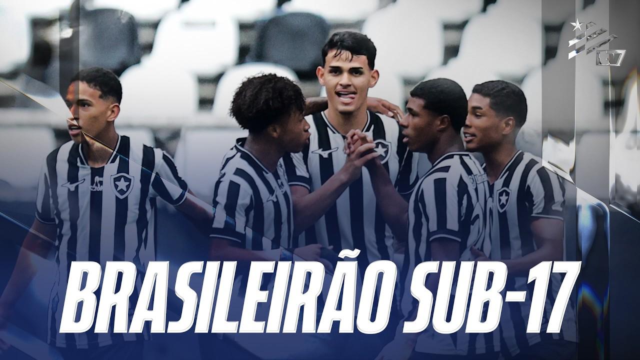 Botafogo goleia Juventude e mantém invencibilidade no Brasileirão Sub-17