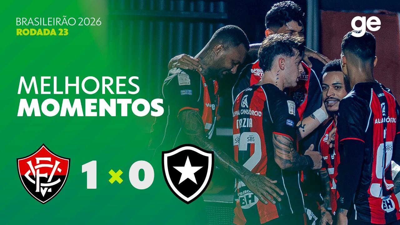 Botafogo perde para o Vitória e se complica no Brasileirão