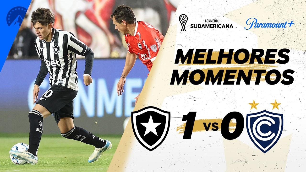 Botafogo vence Cienciano, mas é eliminado da Copa Sul-Americana