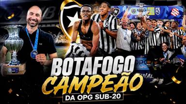 VÍDEO | Entrevistas exclusivas com os campeões do Torneio OPG Sub-20 pelo Botafogo