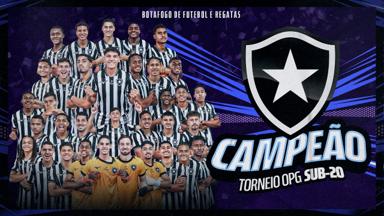 Botafogo conquista Torneio OPG Sub-20 com gol de Juninho Botafogo conquista Torneio OPG Sub-20 com gol de Juninho