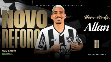 BRUXA SOLTA: Depois de Allan, outro volante do Botafogo terá que passar por cirurgia BRUXA SOLTA: Depois de Allan, outro volante do Botafogo terá que passar por cirurgia