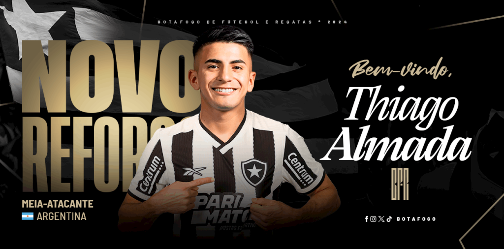 Camisa 10 de volta? Situação de Thiago Almada vem à tona e informação chega ao Botafogo; entenda