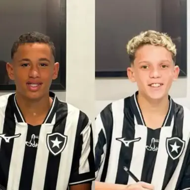 Botafogo blinda duas joias da base e pensa no futuro