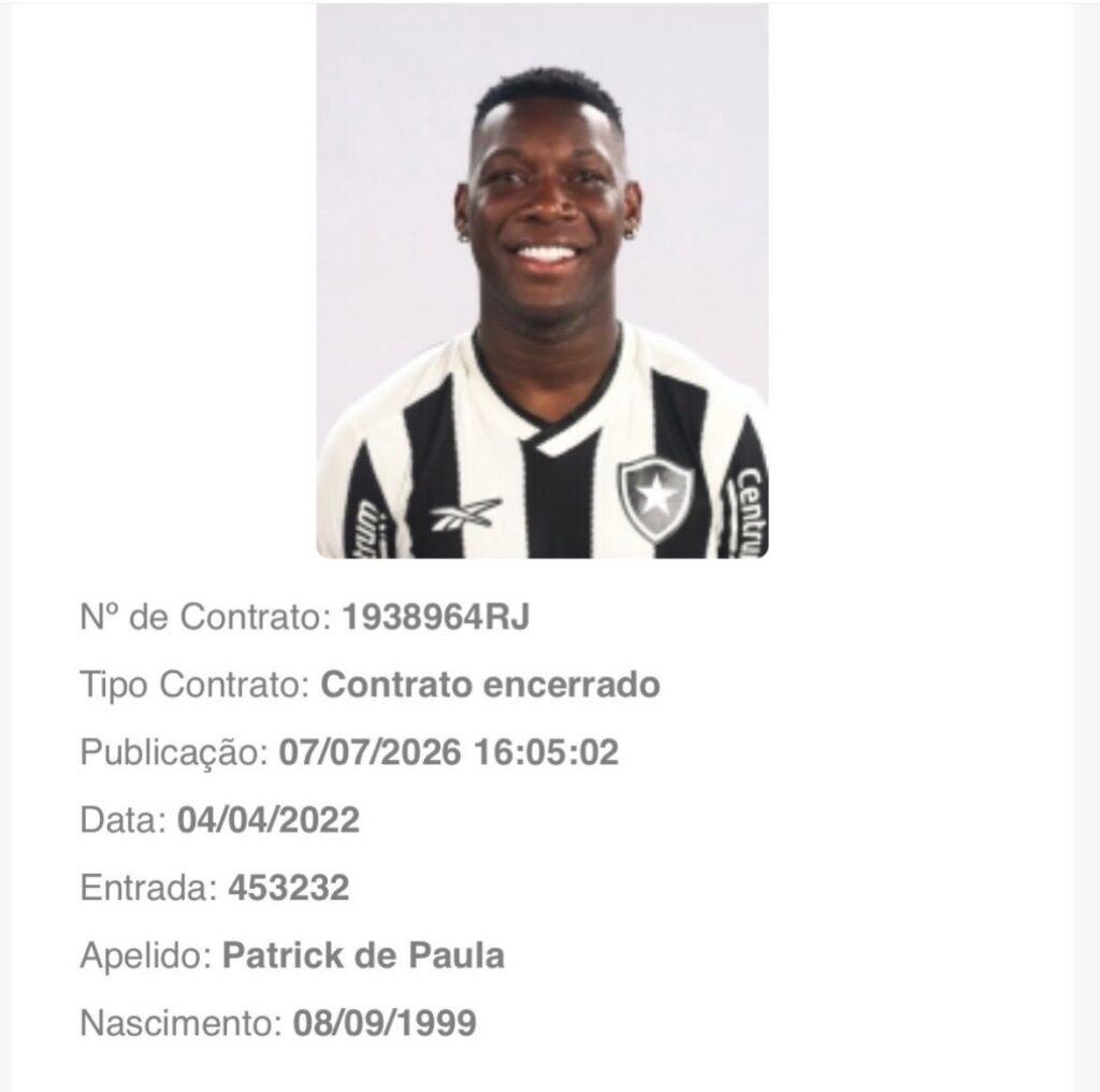 Fim da linha: Botafogo toma decisão definitiva sobre contratação milionária