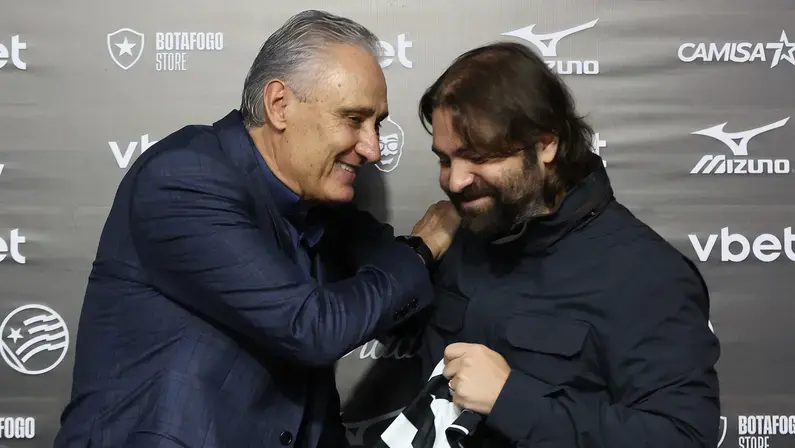 Presidente chama Tite de “general” e revela plano ousado no Botafogo