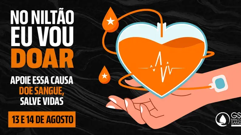Nilton Santos abre as portas para campanha de doação de sangue em agosto