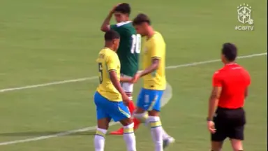 Após entrada de Huguinho, do Botafogo, Seleção Brasileira sub-20 goleia México por 4 a 0 Após entrada de Huguinho, do Botafogo, Seleção Brasileira sub-20 goleia México por 4 a 0