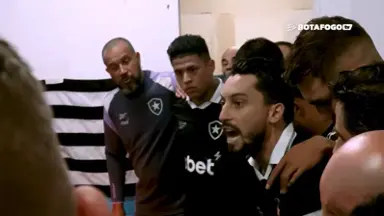 Alex Telles contagia Botafogo antes de vitória sobre o Racing: 'Quem estiver passando energia para dentro de campo vai ganhar' Alex Telles contagia Botafogo antes de vitória sobre o Racing: 'Quem estiver passando energia para dentro de campo vai ganhar'