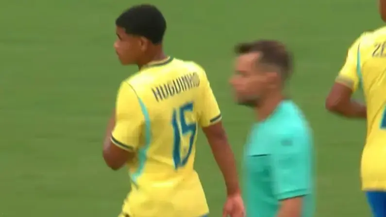 Huguinho, do Botafogo, entra no intervalo em goleada da Seleção Brasileira sub-20 na Espanha