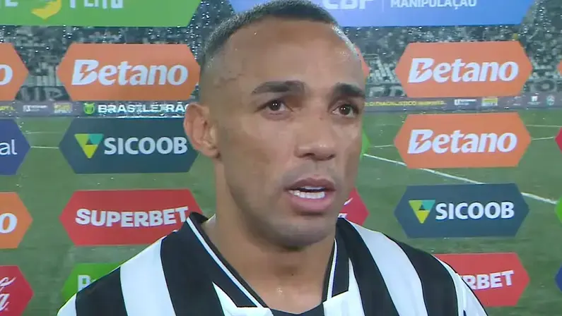 Marçal avalia empate do Botafogo com Palmeiras: "Faltou o gol"