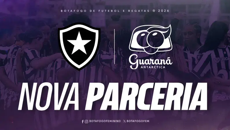 Botafogo anuncia Guaraná Antarctica como novo patrocinador do futebol feminino