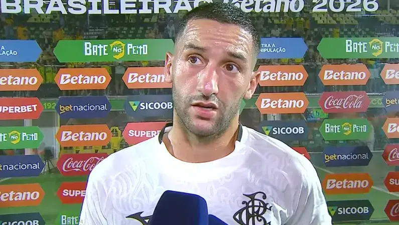 Ziyech mostra boas credenciais, mas lamenta estreia no Botafogo com derrota: ‘Decepcionante’