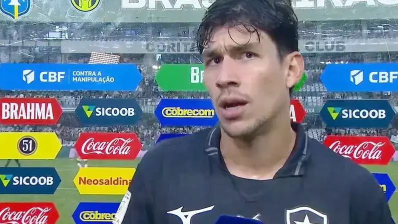 Ferraresi valoriza ponto em Curitiba e elogia atuação do Botafogo: ‘Merecíamos a vitória, mostramos outra cara’