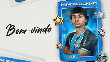 Matheus Nascimento deixa o Botafogo e assina com o Grêmio por quatro anos Matheus Nascimento deixa o Botafogo e assina com o Grêmio por quatro anos
