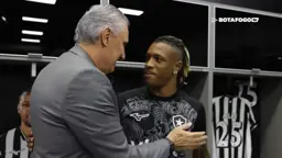 Danilo exalta Tite no Botafogo: 'Trabalho dele será brilhante'