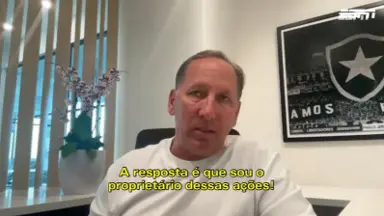 Textor diz que 'milhões de torcedores' confiam nele e não desiste do Botafogo: 'GDA é só credora. Clube social não tem a menor condição de gerir futebol' Textor diz que 'milhões de torcedores' confiam nele e não desiste do Botafogo: 'GDA é só credora. Clube social não tem a menor condição de gerir futebol'
