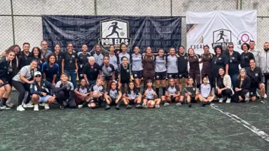 Junto das Pioneiras, Botafogo marca presença em evento de projeto social no Rio de Janeiro Junto das Pioneiras, Botafogo marca presença em evento de projeto social no Rio de Janeiro