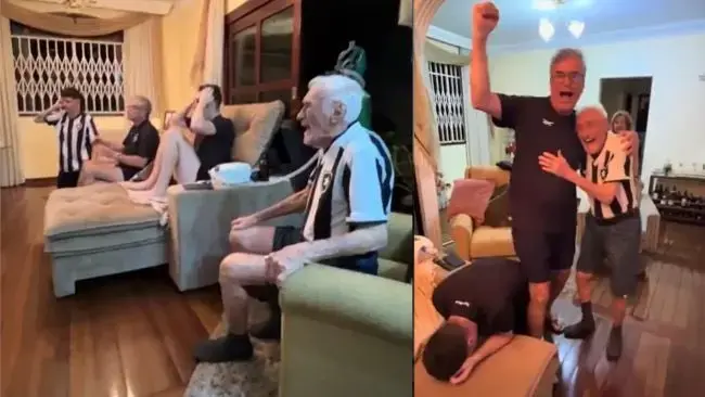 Morre Seu Almeida, torcedor do Botafogo que viralizou em comemoração do título da Libertadores; clube lamenta