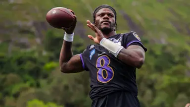 Baltimore Ravens treina no CT do Botafogo para jogo da NFL no Rio e se encanta: ‘Lugar incrível’ Baltimore Ravens treina no CT do Botafogo para jogo da NFL no Rio e se encanta: ‘Lugar incrível’