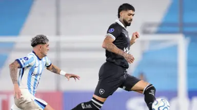 Alexander Barboza vê resultado contra o Racing 'muito especial': 'Botafogo merecia uma vitória, tanto no primeiro quanto no segundo jogo do Franclim' Alexander Barboza vê resultado contra o Racing 'muito especial': 'Botafogo merecia uma vitória, tanto no primeiro quanto no segundo jogo do Franclim'