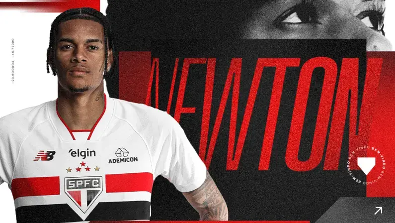 Botafogo oficializa venda de Newton ao São Paulo por R$ 20 milhões