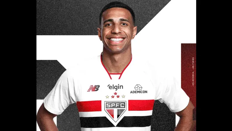 Victor Sá reforça o São Paulo com contrato até 2029