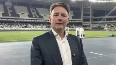 Gabriel de Alba projeta reforços no Botafogo: 'Janela não está fechada e estamos apenas começando. Temos um futuro muito glorioso' Gabriel de Alba projeta reforços no Botafogo: 'Janela não está fechada e estamos apenas começando. Temos um futuro muito glorioso'