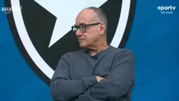 Ledio critica Botafogo: 'Está se tornando candidato potencial. Joga Brasileirão como se estivesse em torneio de verão em Mar del Plata'