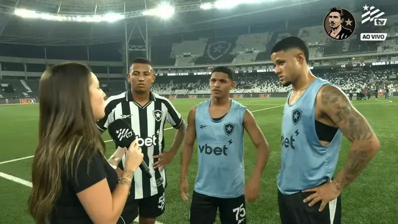 Joias do Botafogo celebram chance no profissional e vitórias da base