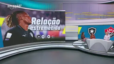 Comentarista aponta 'perda geral' na novela Danilo e critica técnico do Botafogo Comentarista aponta 'perda geral' na novela Danilo e critica técnico do Botafogo