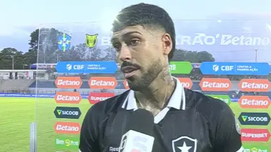 Barboza defende Anselmi após vitória do Botafogo em Bragança: ‘Tínhamos que dar esse respaldo. É bom treinador e um cara espetacular’ Barboza defende Anselmi após vitória do Botafogo em Bragança: ‘Tínhamos que dar esse respaldo. É bom treinador e um cara espetacular’