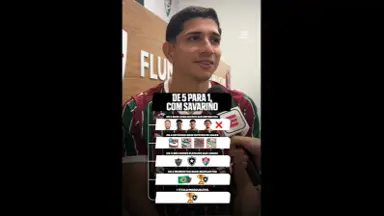 Savarino, do Fluminense, elege título da Libertadores pelo Botafogo como o mais inesquecível Savarino, do Fluminense, elege título da Libertadores pelo Botafogo como o mais inesquecível