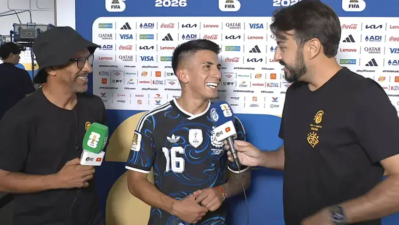 Thiago Almada manda abraço à torcida do Botafogo após Jordânia 1x3 Argentina e diz: 'Quem sabe eu possa voltar ao clube'