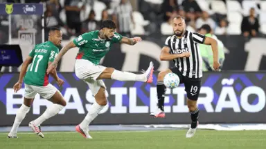 Botafogo segura ex-líder Palmeiras e fica no 0 a 0 no Nilton Santos Botafogo segura ex-líder Palmeiras e fica no 0 a 0 no Nilton Santos