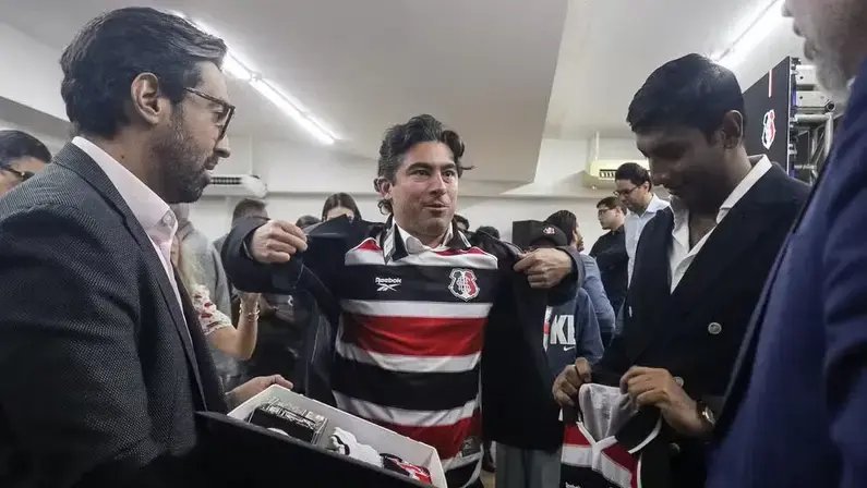 Thairo Arruda exalta legado no Botafogo ao ser apresentado como CEO e investidor da SAF do Santa Cruz: ‘Clube era um caos completo’