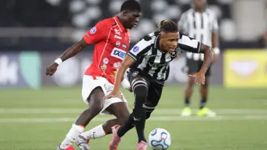 Botafogo só empata com Caracas na estreia de Franclim Carvalho Botafogo só empata com Caracas na estreia de Franclim Carvalho