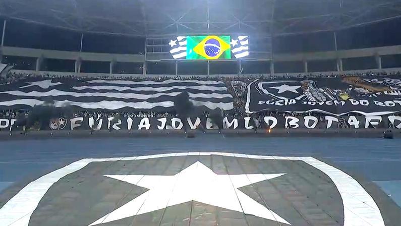 Após fim de punição, Fúria Jovem do Botafogo anuncia retorno para jogo com Fortaleza
