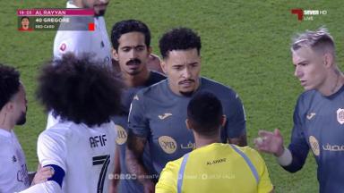 Com ex-Botafogo Gregore expulso no início, Al-Rayyan de Artur Jorge perde clássico por 5 a 1 no Catar Com ex-Botafogo Gregore expulso no início, Al-Rayyan de Artur Jorge perde clássico por 5 a 1 no Catar