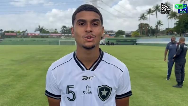 Bernardo Valim se emociona com título carioca sub-20 do Botafogo: ‘Vivo e amo esse clube. É comemorar que a gente é dono do Rio’