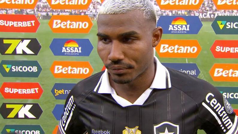 Cuiabano ressalta melhora do Botafogo no segundo tempo e valoriza empate com Corinthians: ‘Ponto muito importante’