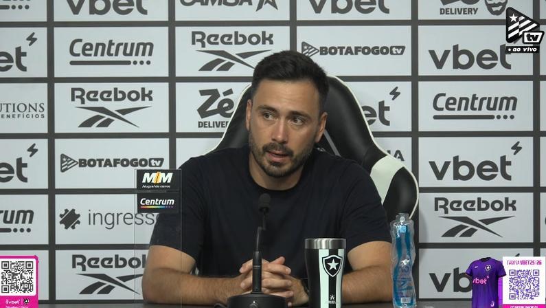 Davide Ancelotti faz ressalva em vitória do Botafogo: ‘Não gostei da gestão emocional, mental. Se queremos ter ambição, temos que melhorar’